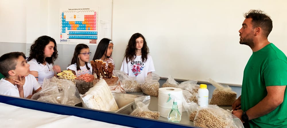 Taller Cultiva la Ciencia de las Setas Ponenciencia 2019